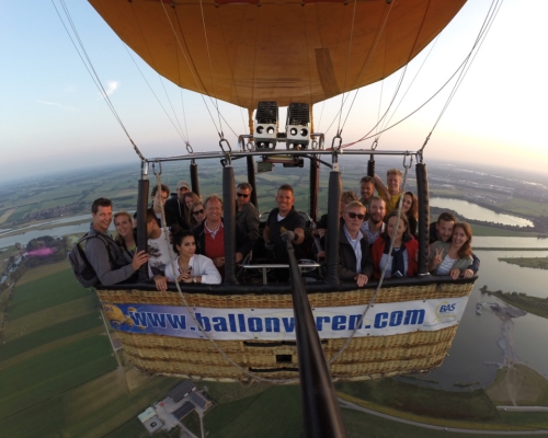 Ballonvaart vanaf Houten naar Leerdam